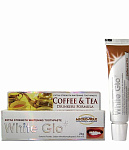 WHITE GLO Зубная паста отбеливающая для любителей кофе 24 гр